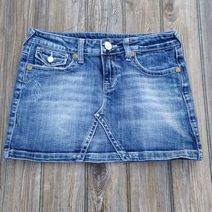 Vigoss Jeans Denim Mini Skirt